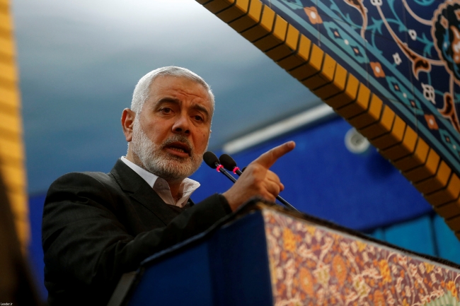 Hamas Siyasi Büro Başkanı İsmail Heniyye. Fotoğraf: Reuters